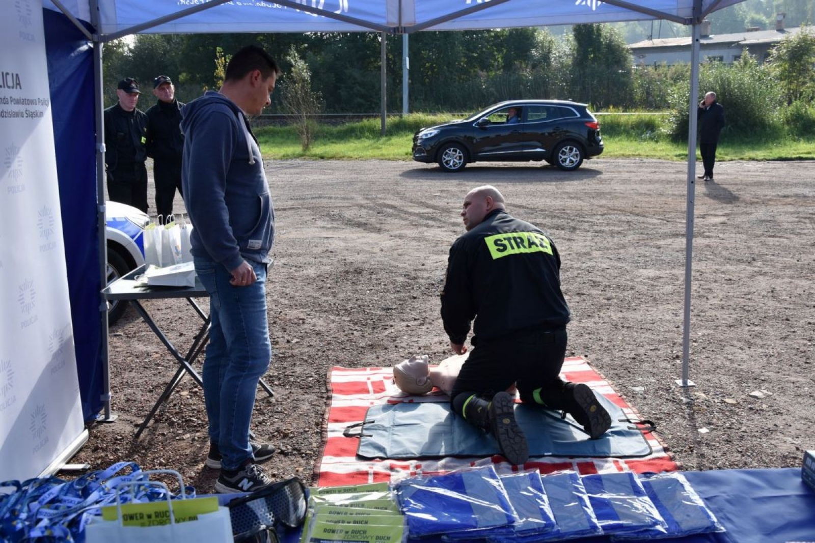 Zdjęcie w galerii na portalu naszwodzislaw.com: To był wyjątkowy patrol na ulicach Wodzisławia Śląskiego [FOTO] wiadomości z regionu