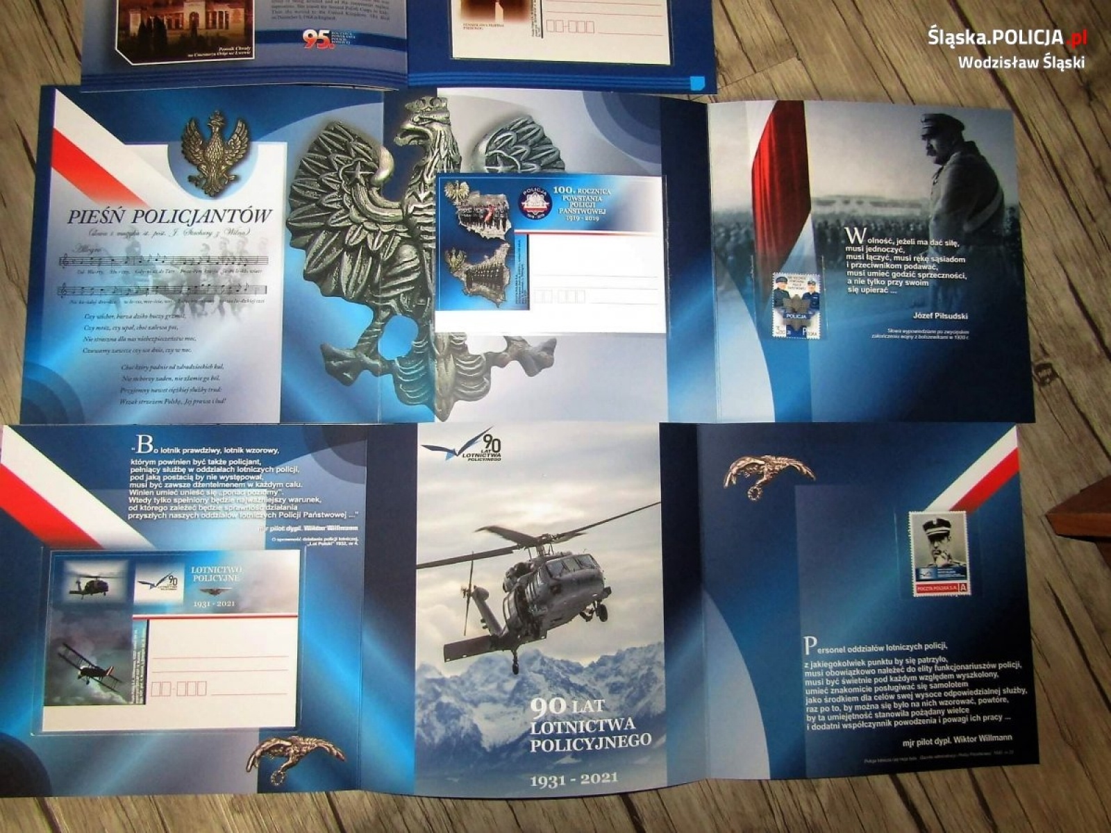 Zdjęcie w galerii na portalu naszwodzislaw.com: Wodzisławski dzielnicowy laureatem konkursu modelarskiego 90 lat lotnictwa policyjnego wiadomości z regionu
