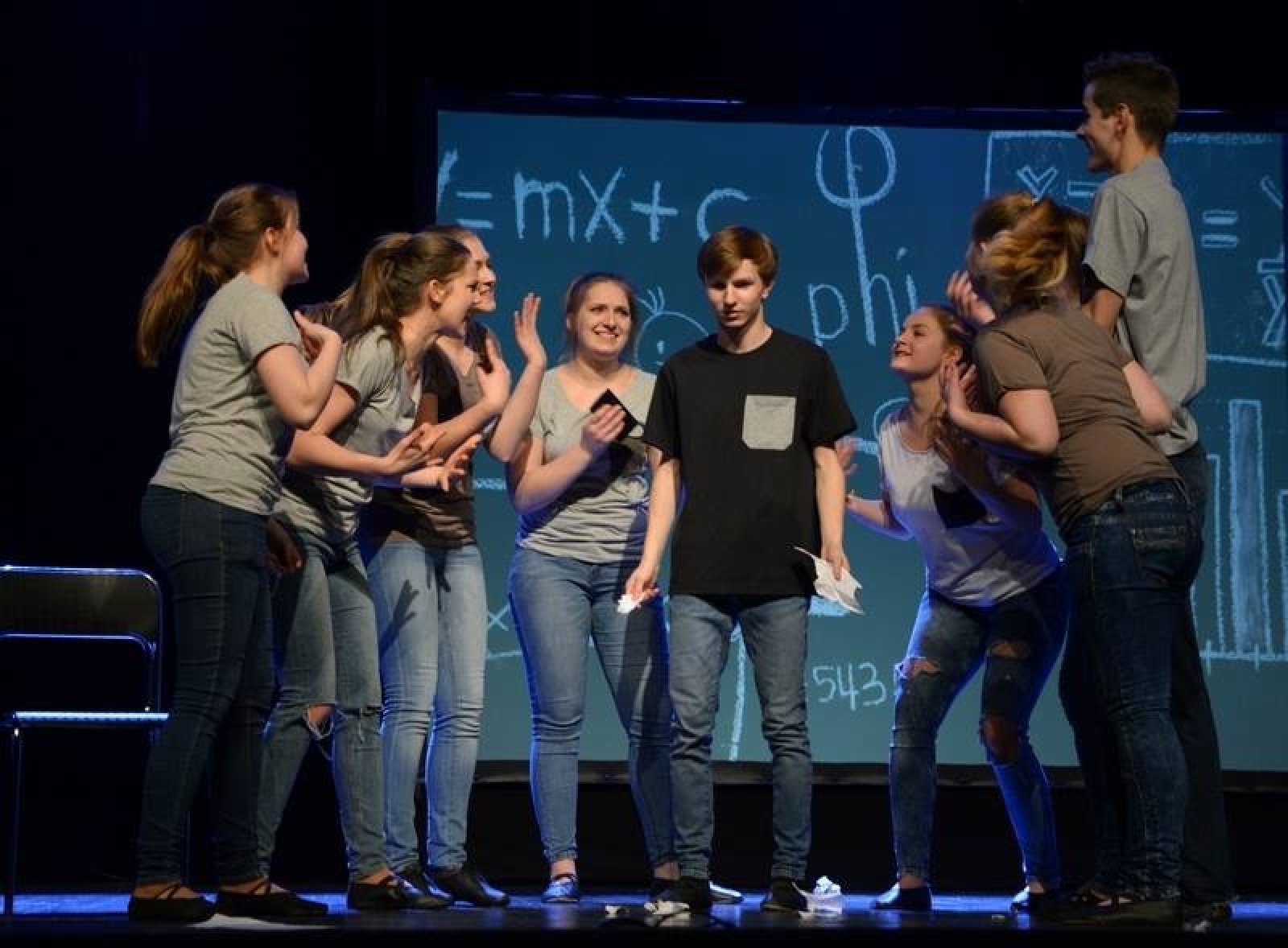 Zdjęcie w galerii na portalu naszwodzislaw.com: Nabór do młodzieżowego Teatru Szydło w WCK wiadomości z regionu