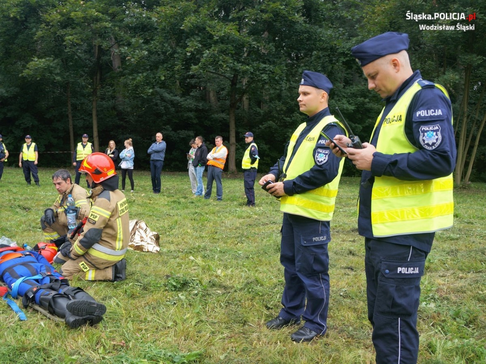 Zdjęcie w galerii na portalu naszwodzislaw.com: Służby ćwiczyły w rydułtowskim tunelu [FOTO] wiadomości z regionu