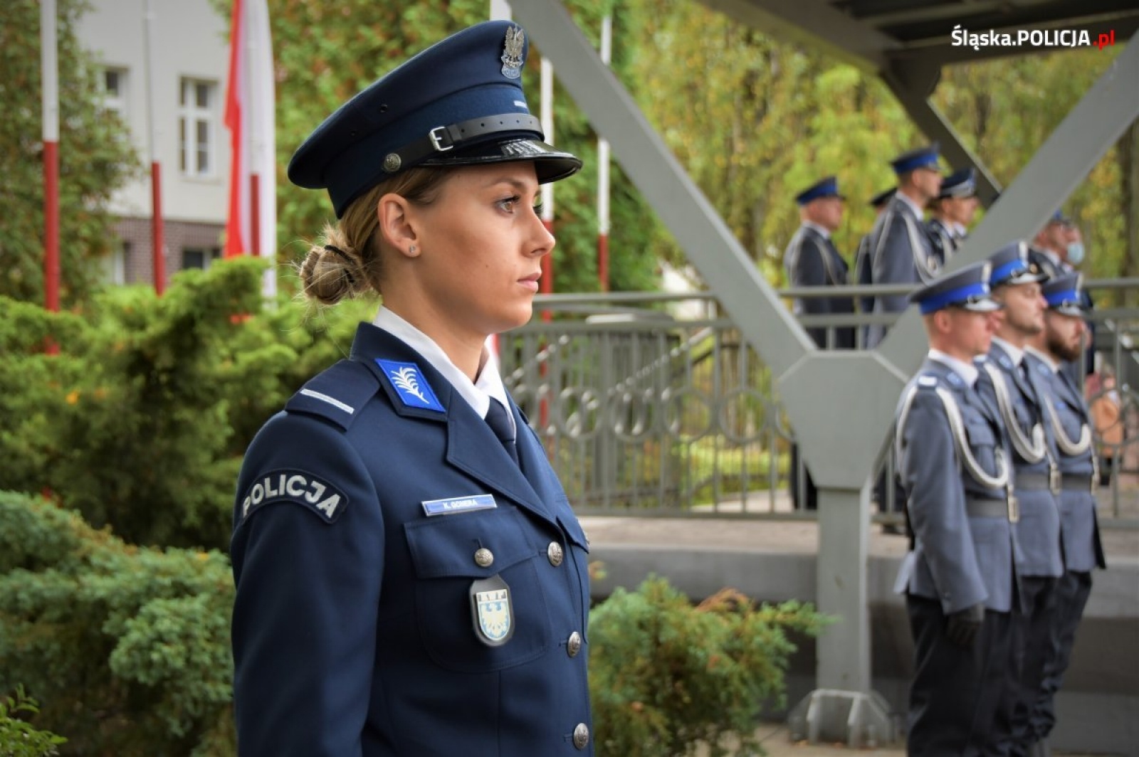 Zdjęcie w galerii na portalu naszwodzislaw.com: Ponad stu nowych śląskich policjantów złożyło ślubowanie wiadomości z regionu