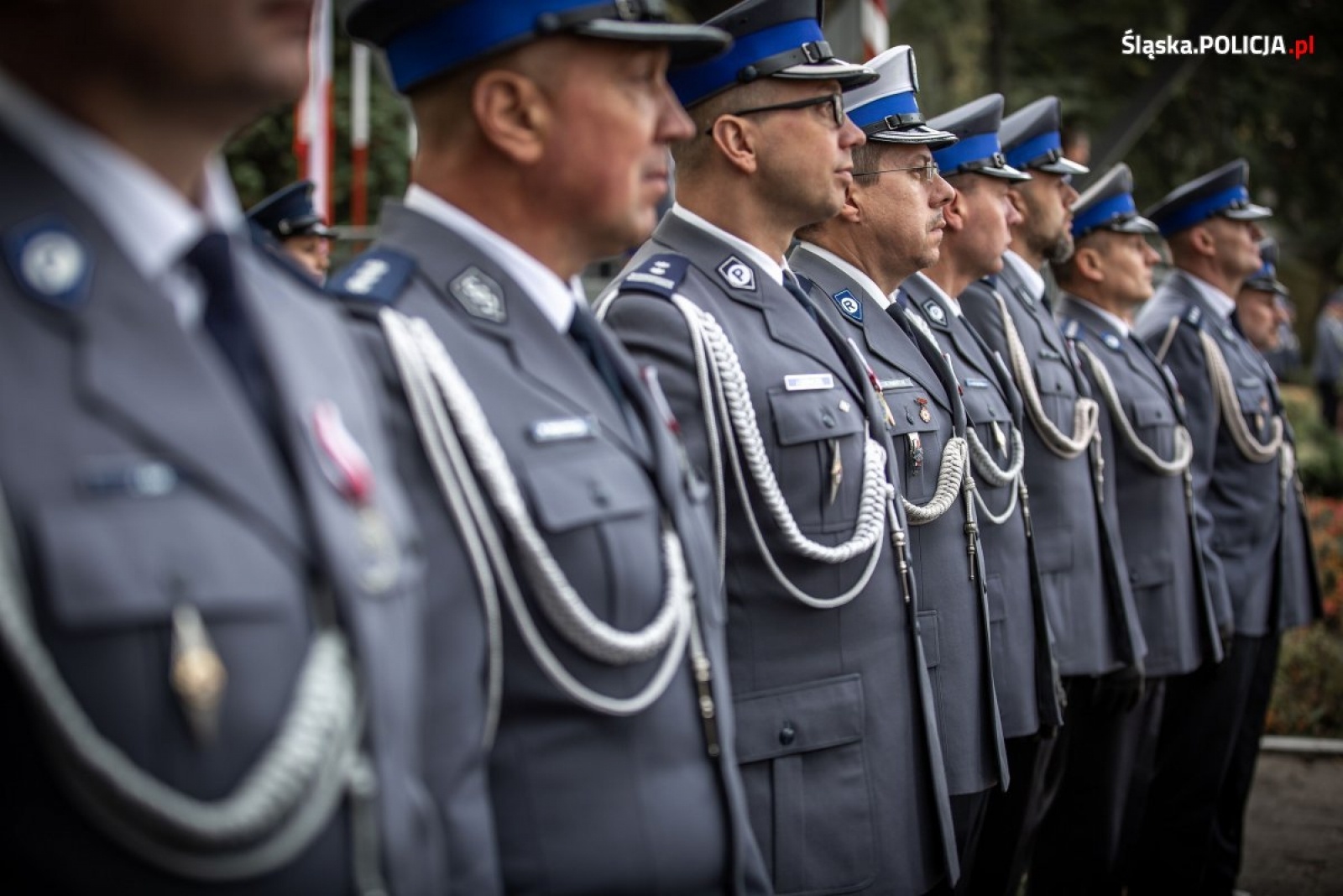 Zdjęcie w galerii na portalu naszwodzislaw.com: Ponad stu nowych śląskich policjantów złożyło ślubowanie wiadomości z regionu