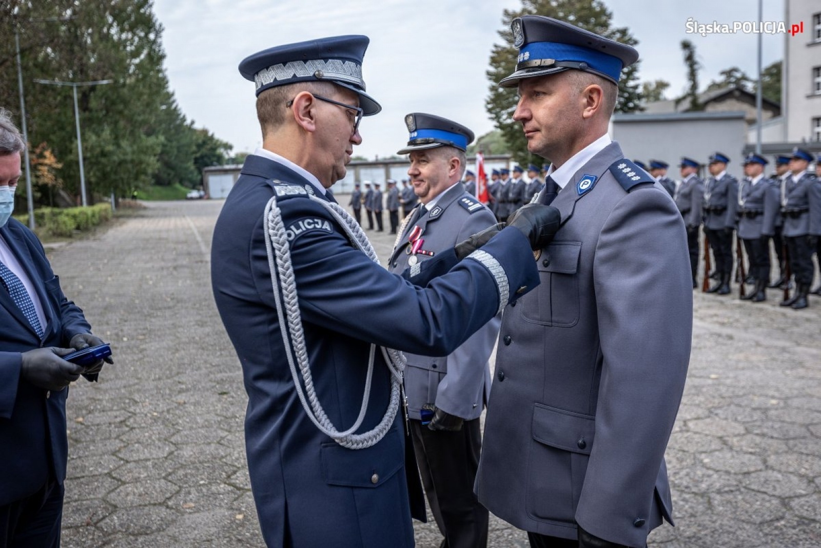 Zdjęcie w galerii na portalu naszwodzislaw.com: Ponad stu nowych śląskich policjantów złożyło ślubowanie wiadomości z regionu
