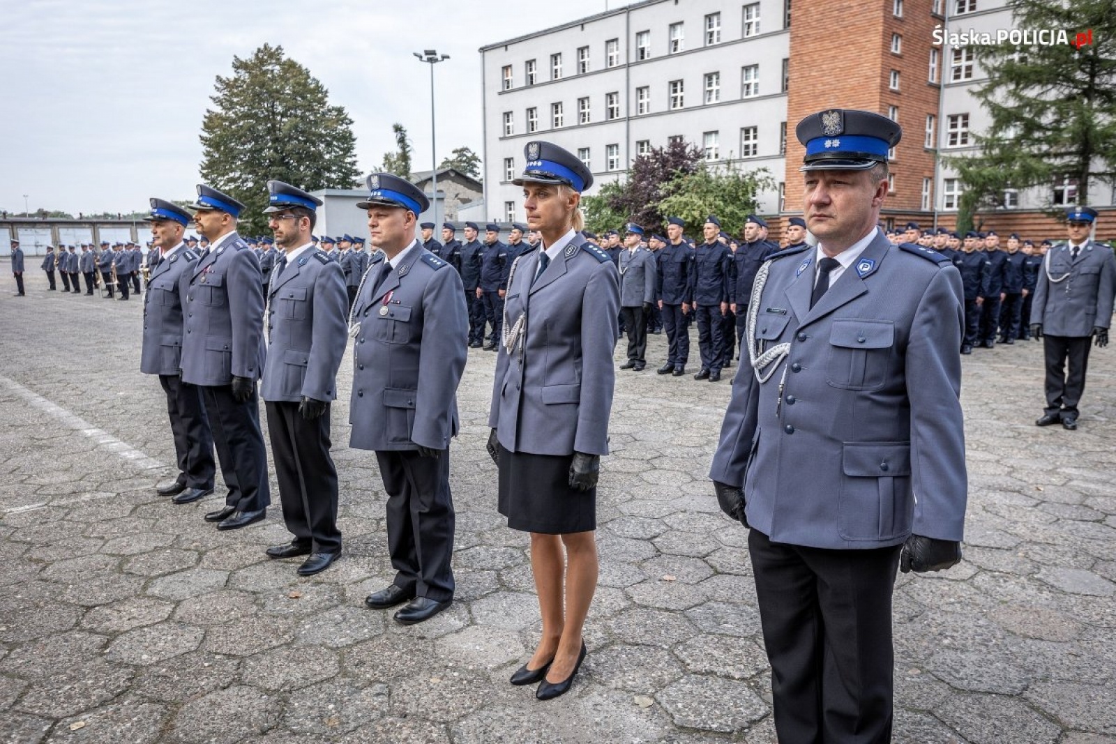 Zdjęcie w galerii na portalu naszwodzislaw.com: Ponad stu nowych śląskich policjantów złożyło ślubowanie wiadomości z regionu