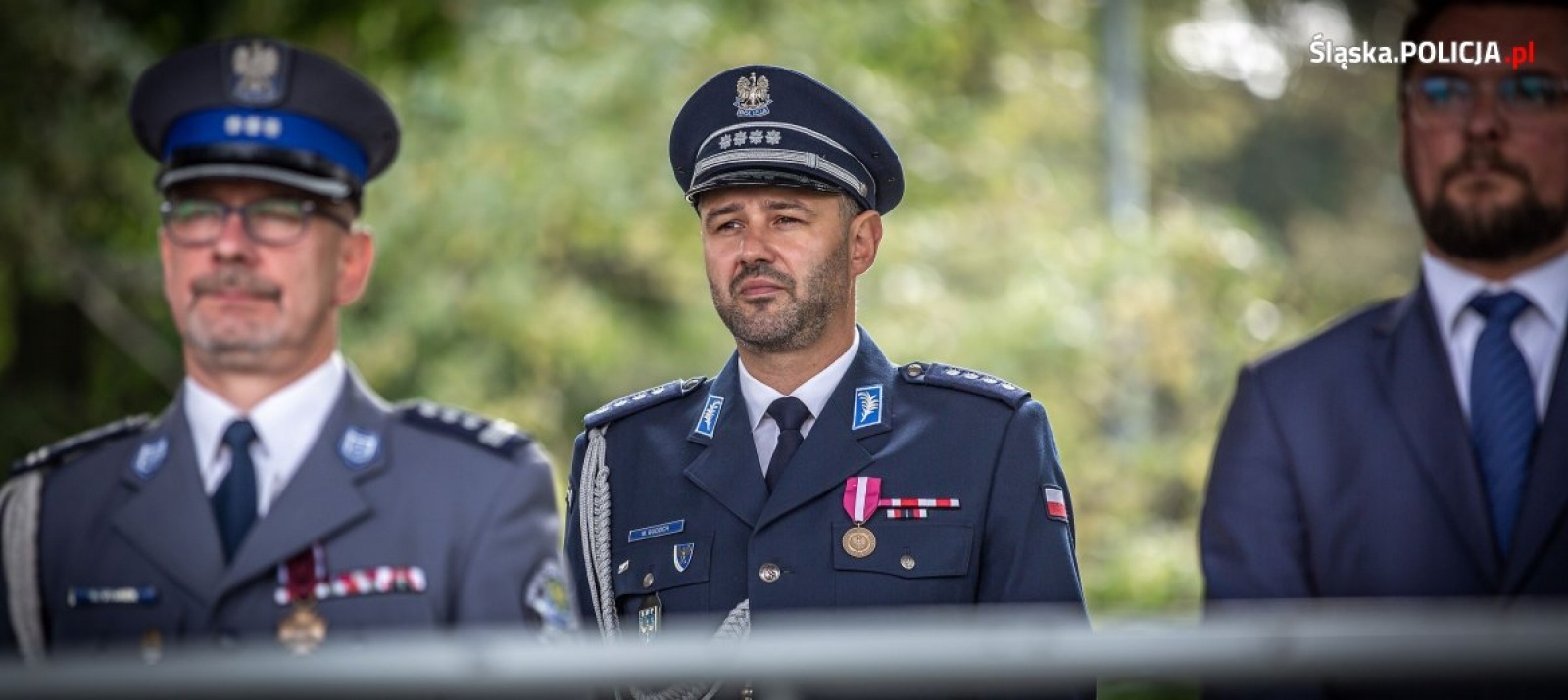 Zdjęcie w galerii na portalu naszwodzislaw.com: Ponad stu nowych śląskich policjantów złożyło ślubowanie wiadomości z regionu