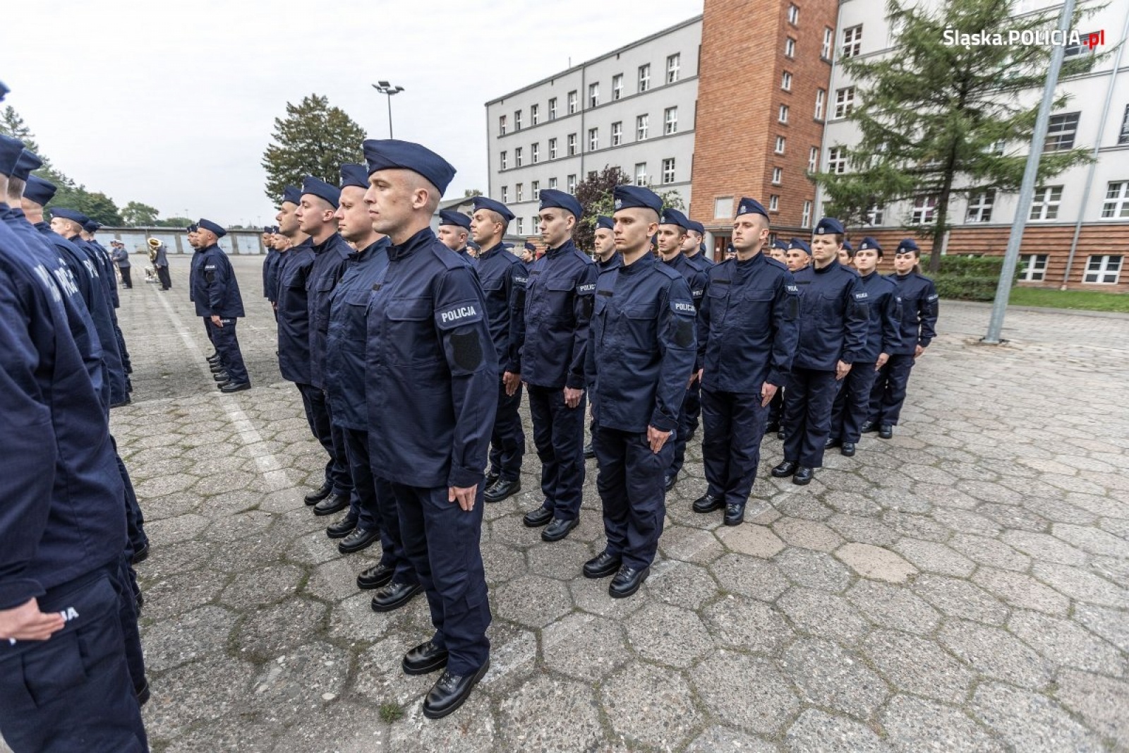 Zdjęcie w galerii na portalu naszwodzislaw.com: Ponad stu nowych śląskich policjantów złożyło ślubowanie wiadomości z regionu