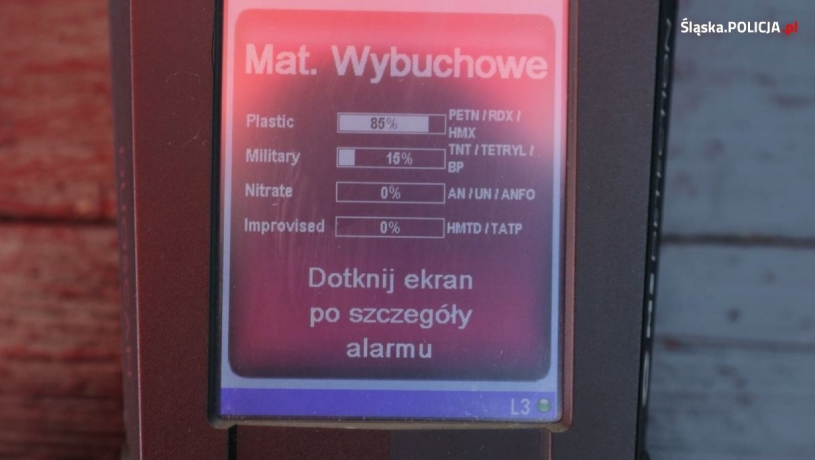 Zdjęcie w galerii na portalu naszwodzislaw.com: Tak szkolą się policyjni pirotechnicy ze Śląska wiadomości z regionu