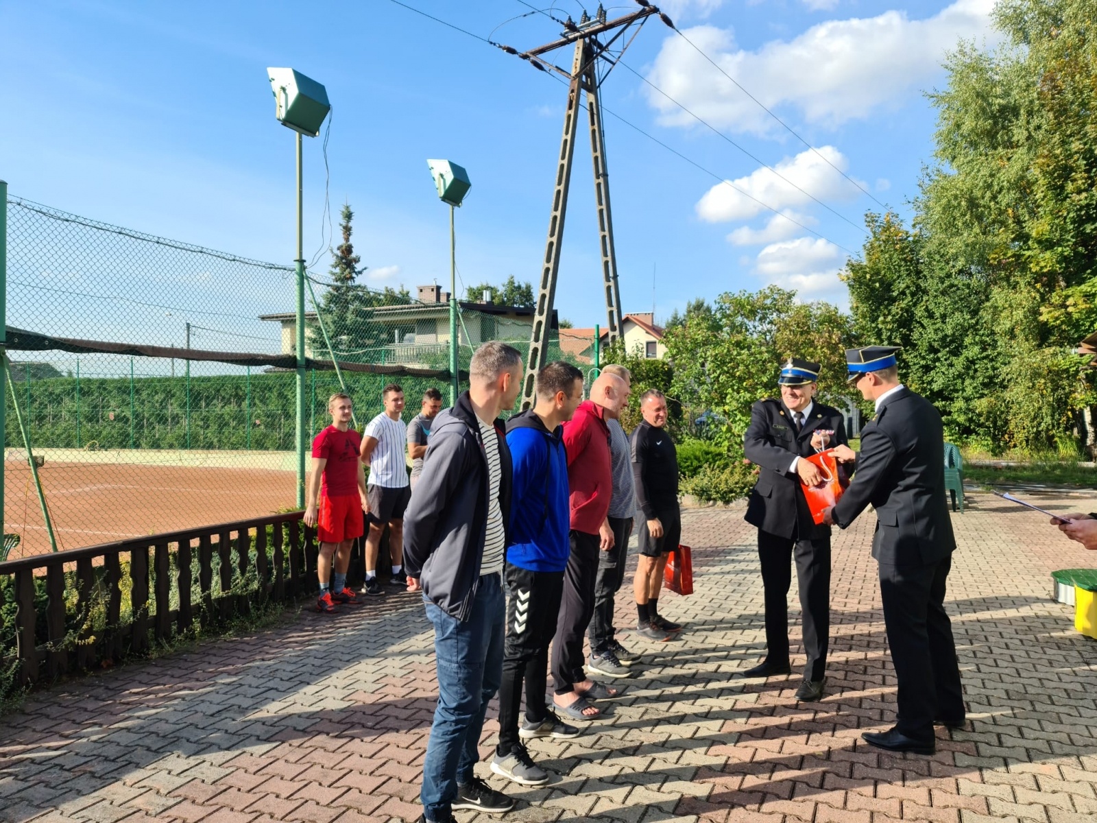 Zdjęcie w galerii na portalu naszwodzislaw.com: Strażak z Wodzisławia Śląskiego na podium Mistrzostw Śląska w tenisie wiadomości z regionu
