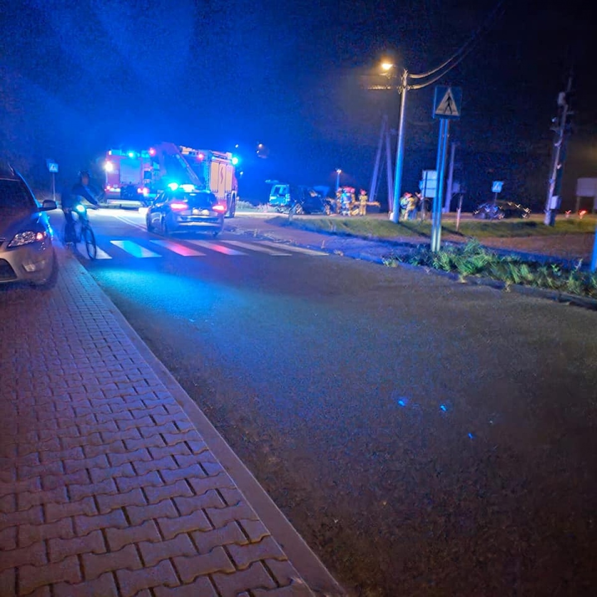 Zdjęcie w galerii na portalu naszwodzislaw.com: Audi i range rover zderzyły się w Gogołowej wiadomości z regionu