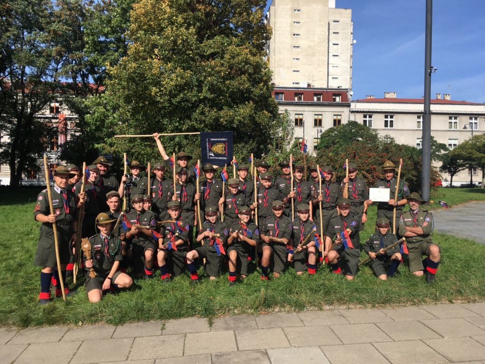 Zdjęcie w galerii na portalu naszwodzislaw.com: Harcerze z Wodzisławia Śląskiego ponownie Drużyną Rzeczypospolitej wiadomości z regionu