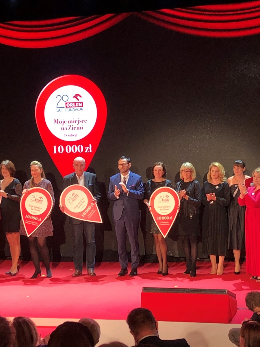 Zdjęcie w galerii na portalu naszwodzislaw.com: Projekt WCK wyróżniony przez Fundację Orlen wiadomości z regionu