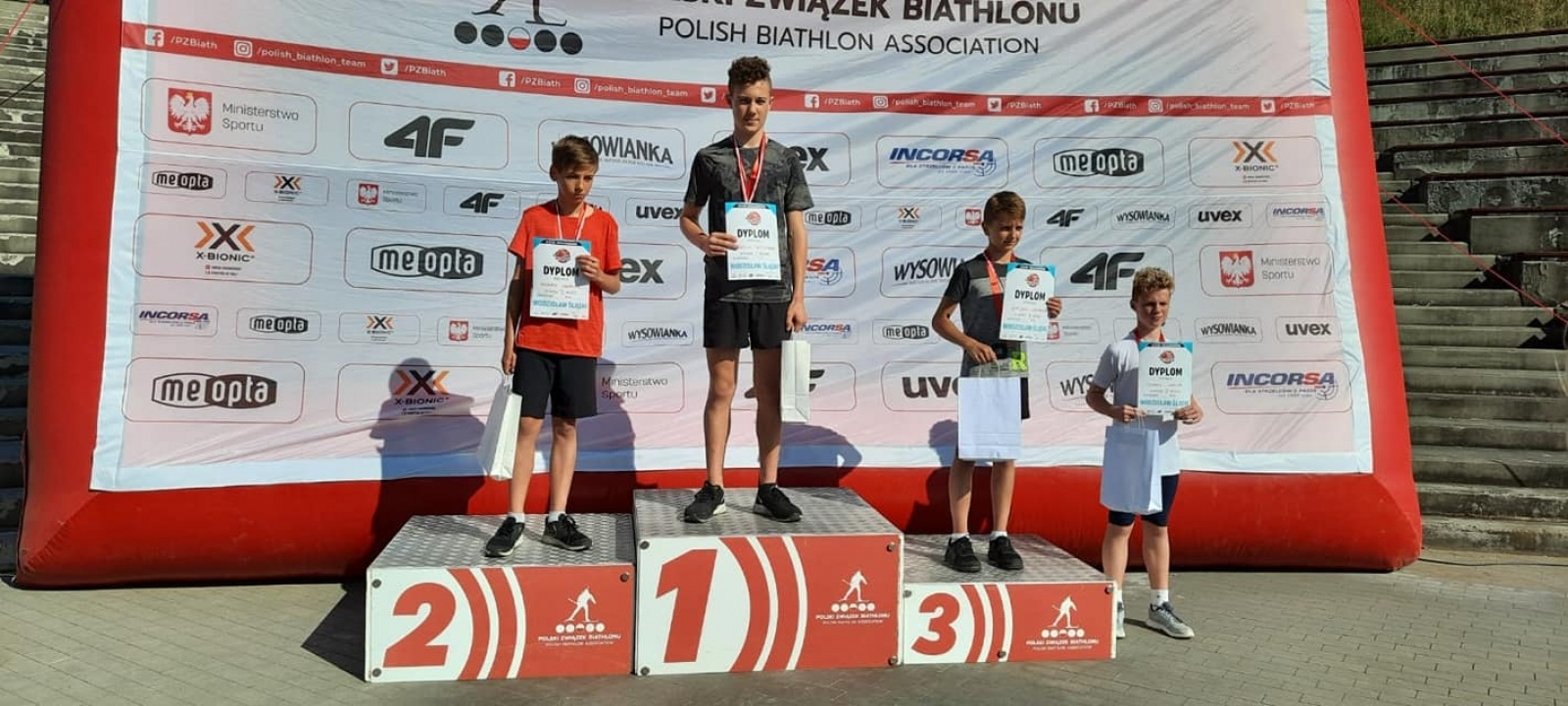 Zdjęcie w galerii na portalu naszwodzislaw.com: Biathlon dla każdego. Dobre wyniki narciarzy z Wodzisławia Śląskiego wiadomości z regionu