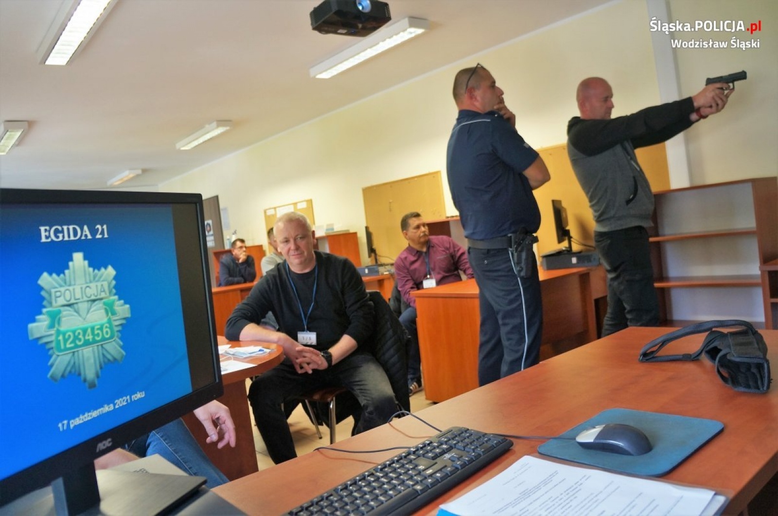 Zdjęcie w galerii na portalu naszwodzislaw.com: EGIDA-21. Komenda policji w Wodzisławiu Śląskim przeznaczona militaryzacji! wiadomości z regionu