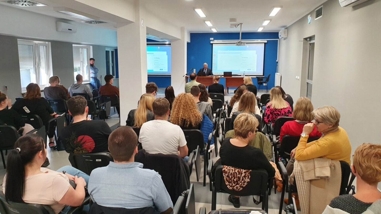 Zdjęcie w galerii na portalu naszwodzislaw.com: Texas State University-PWSZ. Polsko-Amerykańska konferencja naukowa wiadomości z regionu