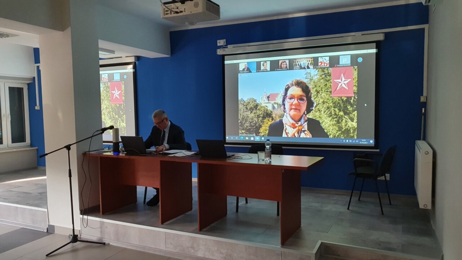 Zdjęcie w galerii na portalu naszwodzislaw.com: Texas State University-PWSZ. Polsko-Amerykańska konferencja naukowa wiadomości z regionu