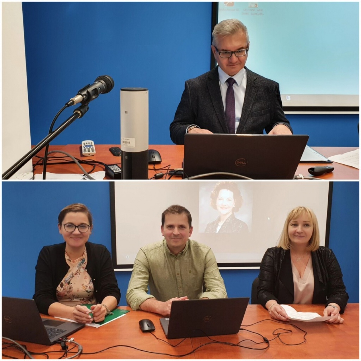 Zdjęcie w galerii na portalu naszwodzislaw.com: Texas State University-PWSZ. Polsko-Amerykańska konferencja naukowa wiadomości z regionu