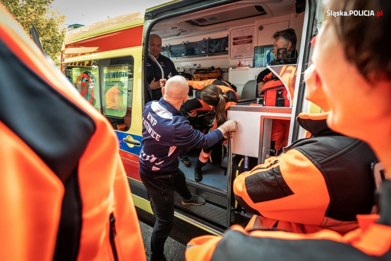 Zdjęcie w galerii na portalu naszwodzislaw.com: Policjanci dzielą się umiejętnościami i wiedzą [FOTO] wiadomości z regionu