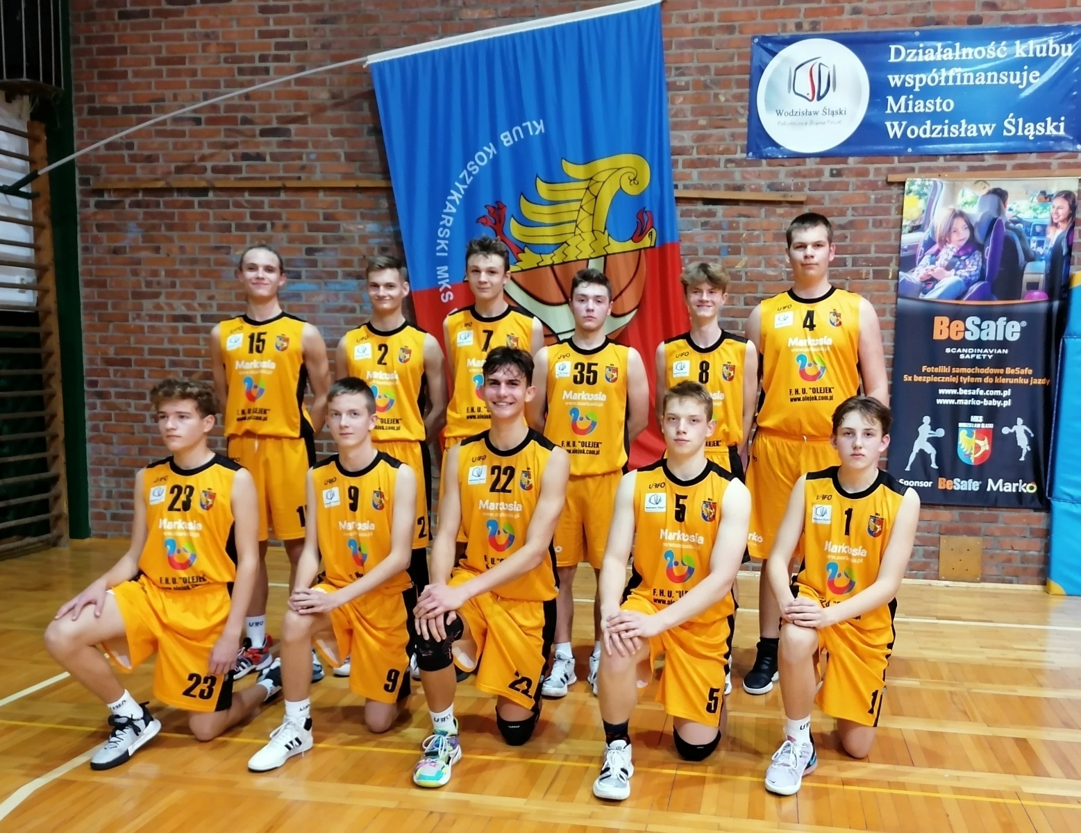 Zdjęcie w galerii na portalu naszwodzislaw.com: Koszykówka. Juniorzy z Wodzisławia Śl. pokonali rówieśników z Gliwic wiadomości z regionu