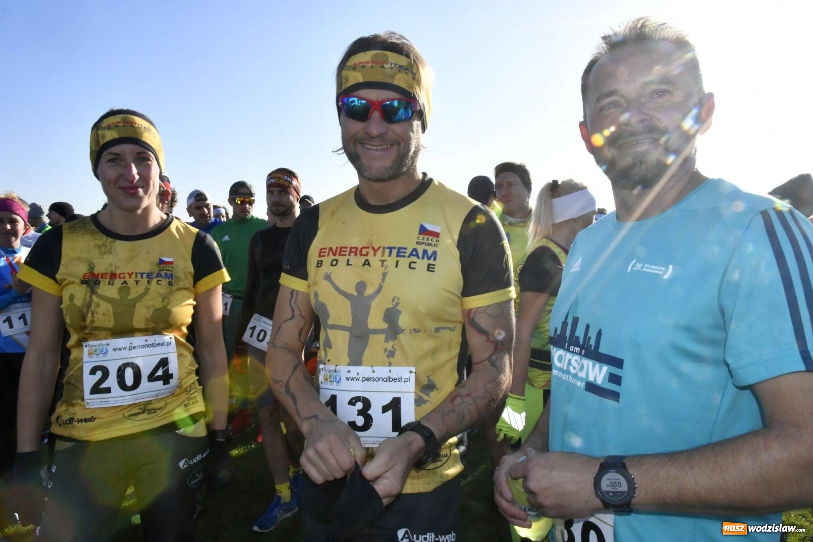 Zdjęcie w galerii na portalu naszwodzislaw.com: Półmaraton po wałach - od Bukowa do Raciborza [FOTO i WIDEO] wiadomości z regionu