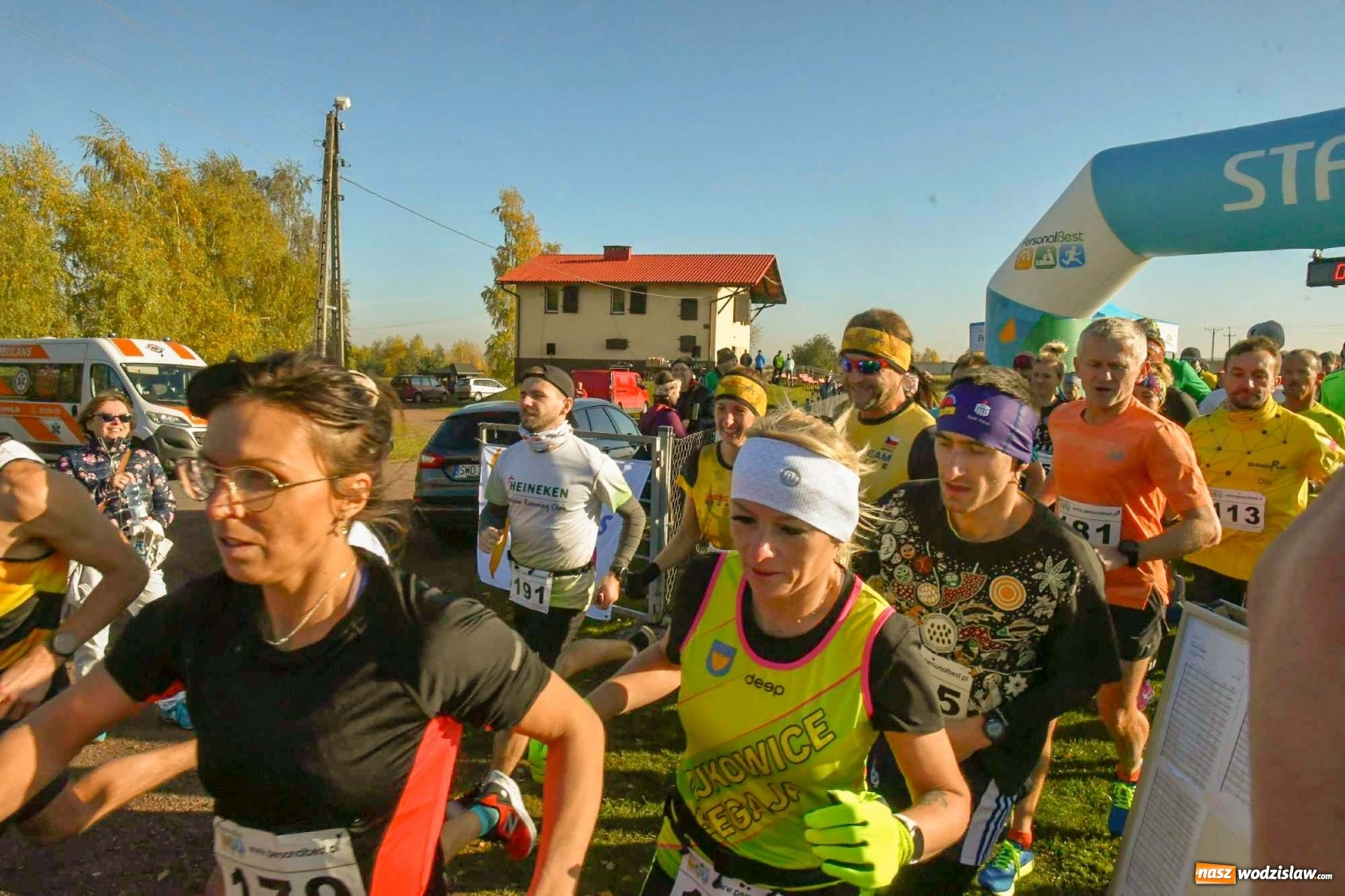 Zdjęcie w galerii na portalu naszwodzislaw.com: Półmaraton po wałach - od Bukowa do Raciborza [FOTO i WIDEO] wiadomości z regionu