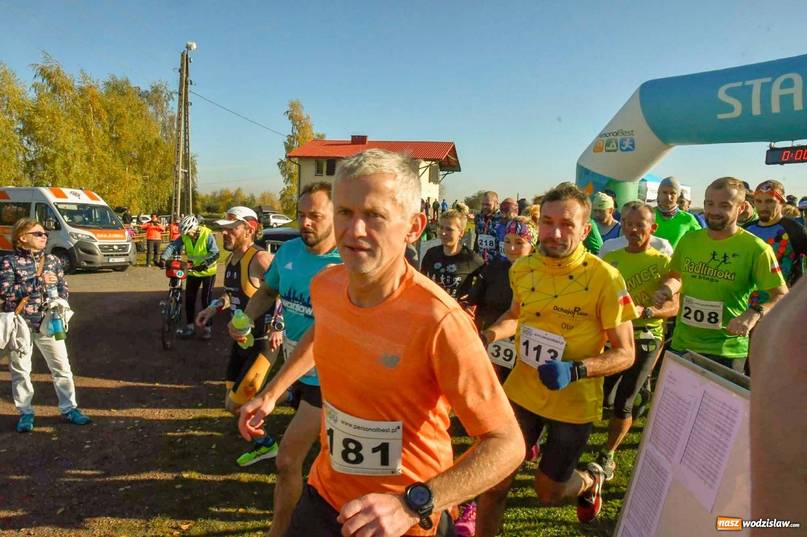 Zdjęcie w galerii na portalu naszwodzislaw.com: Półmaraton po wałach - od Bukowa do Raciborza [FOTO i WIDEO] wiadomości z regionu