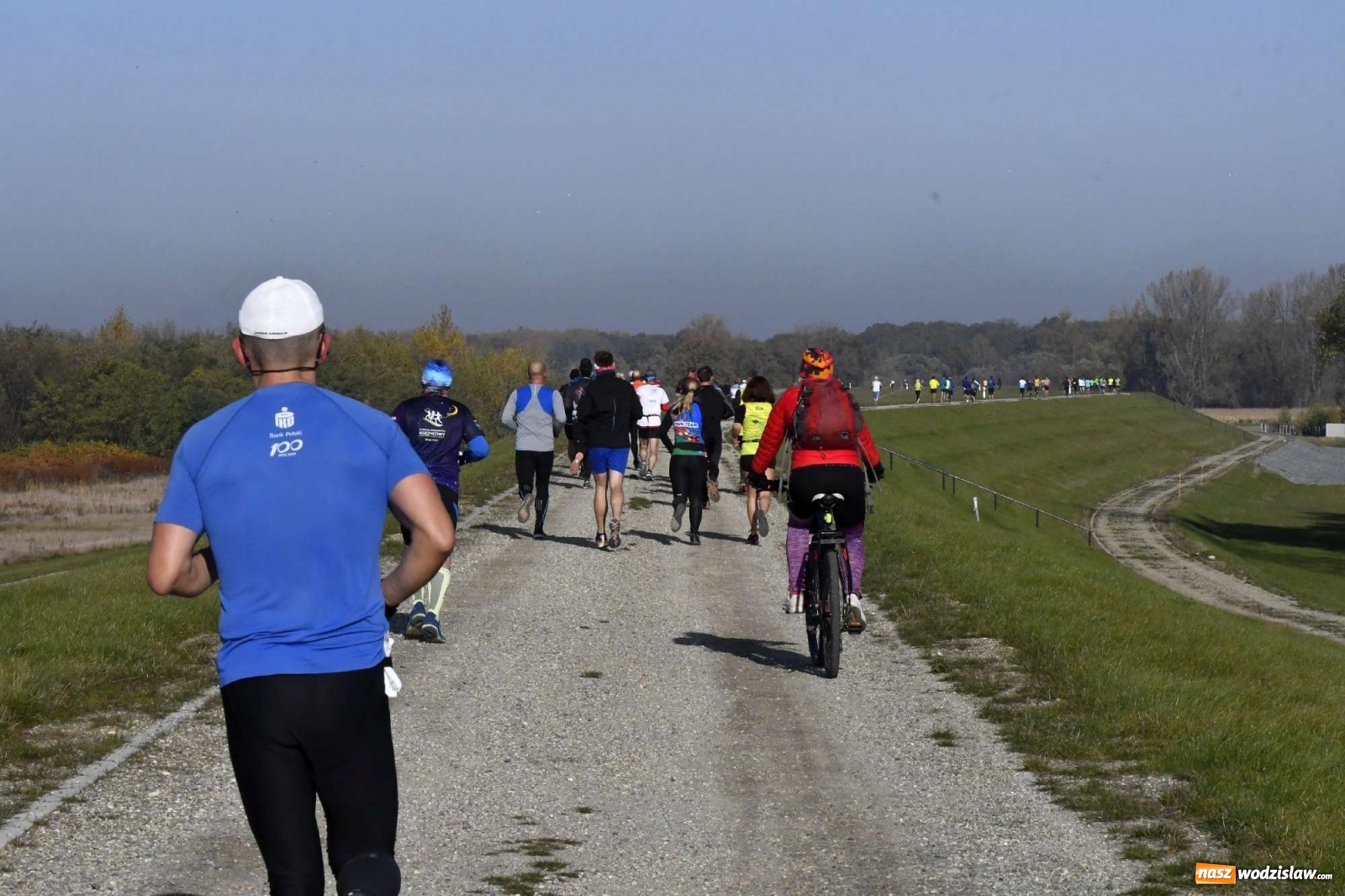 Zdjęcie w galerii na portalu naszwodzislaw.com: Półmaraton po wałach - od Bukowa do Raciborza [FOTO i WIDEO] wiadomości z regionu
