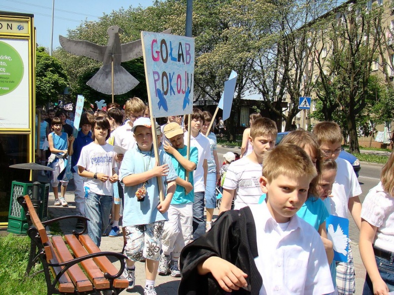 Zdjęcie w galerii na portalu naszwodzislaw.com: Dzisiaj każdy miał gołębia wiadomości z regionu