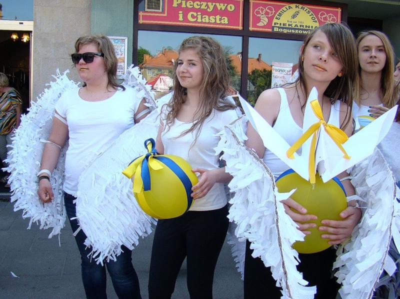 Zdjęcie w galerii na portalu naszwodzislaw.com: Dzisiaj każdy miał gołębia wiadomości z regionu