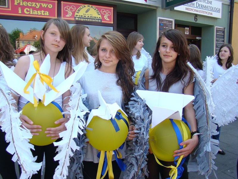 Zdjęcie w galerii na portalu naszwodzislaw.com: Dzisiaj każdy miał gołębia wiadomości z regionu