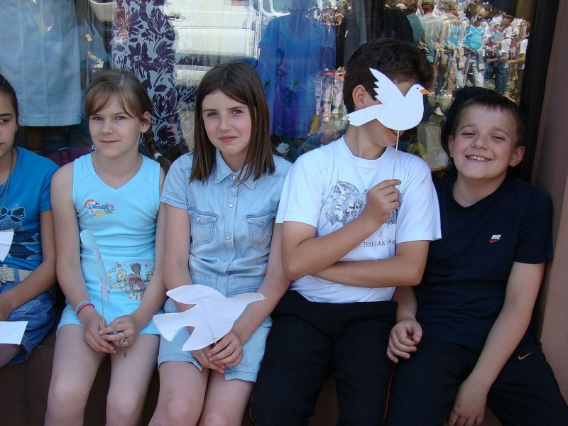 Zdjęcie w galerii na portalu naszwodzislaw.com: Dzisiaj każdy miał gołębia wiadomości z regionu