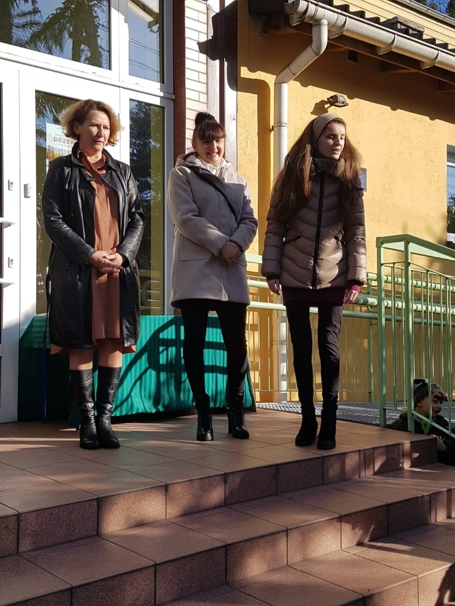 Zdjęcie w galerii na portalu naszwodzislaw.com: Październik miesiącem lasów. ZSP 5 podsumował akcję wiadomości z regionu