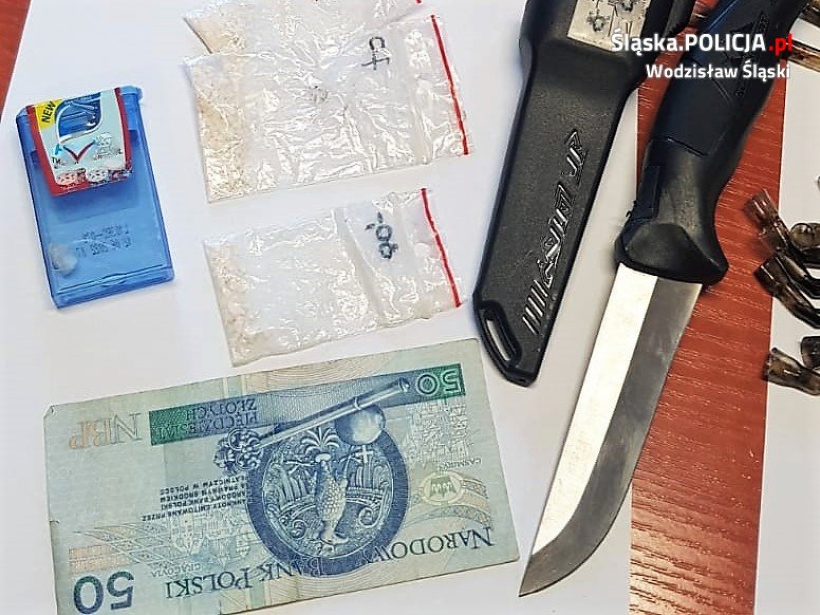 Zdjęcie w galerii na portalu naszwodzislaw.com: Chciała ukraść buty, a wpadła z narkotykami wiadomości z regionu