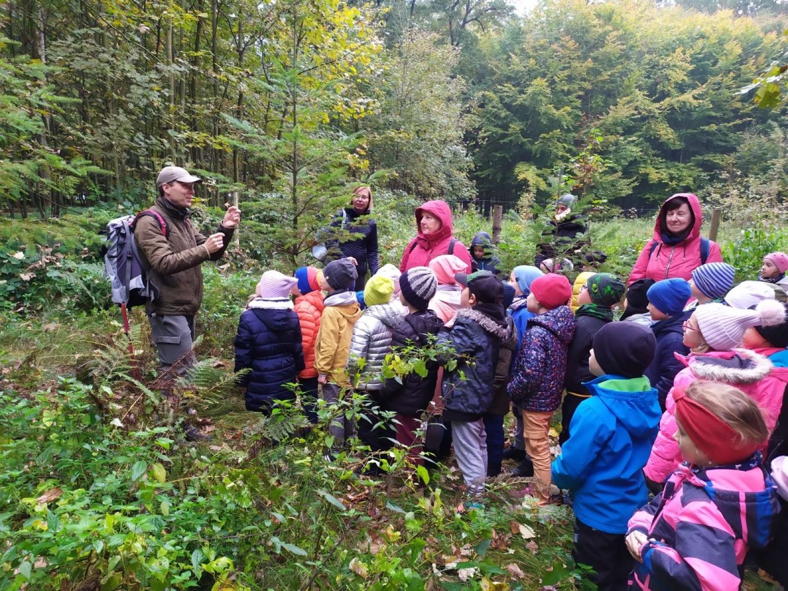 Zdjęcie w galerii na portalu naszwodzislaw.com: Przedszkola bez granic. Zwierzęta w mieście wiadomości z regionu