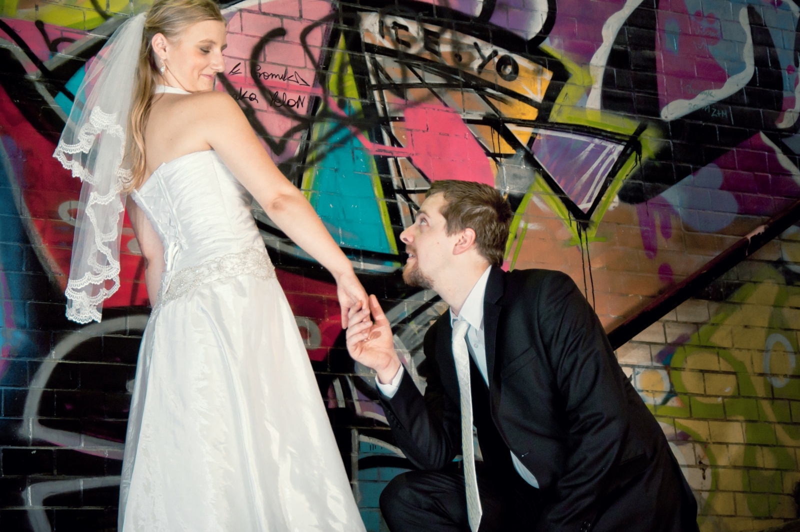 Zdjęcie w galerii na portalu naszwodzislaw.com: Przyłapany na malowaniu graffiti wiadomości z regionu