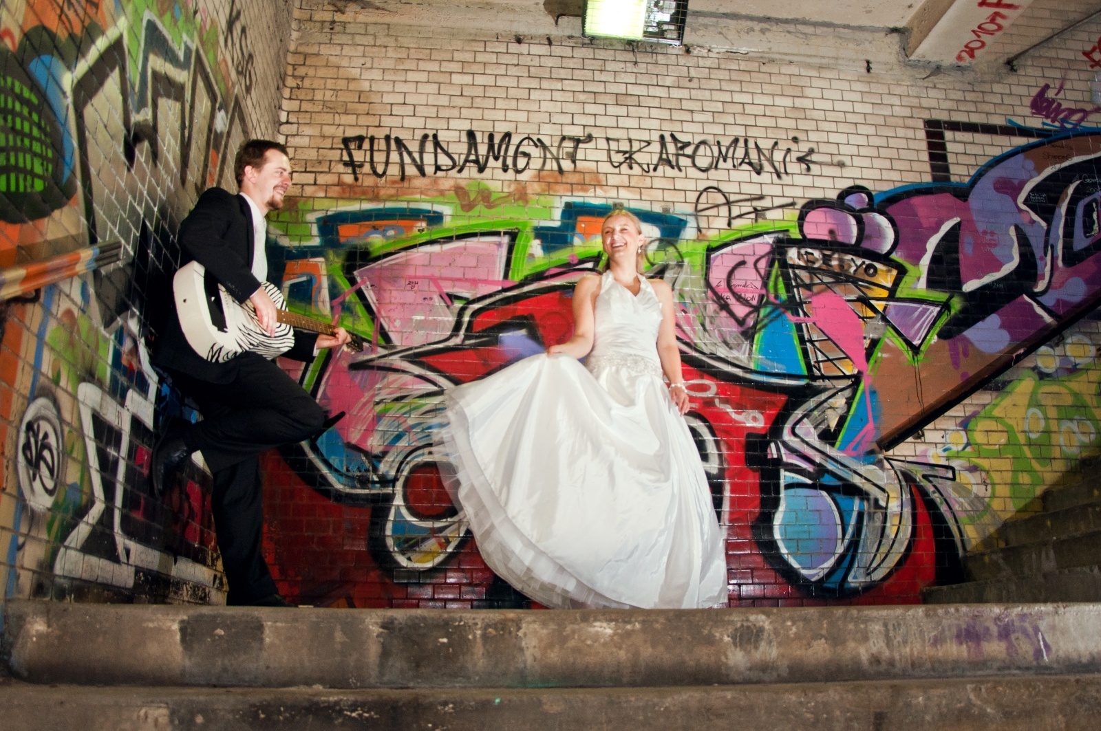 Zdjęcie w galerii na portalu naszwodzislaw.com: Przyłapany na malowaniu graffiti wiadomości z regionu