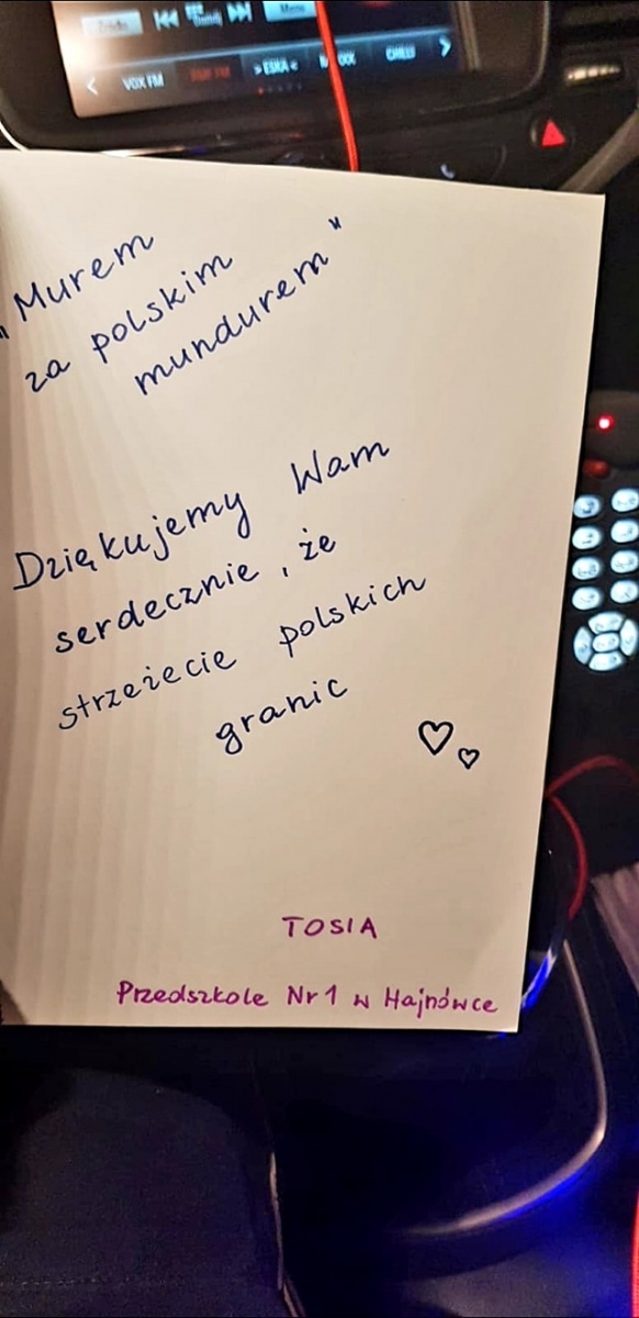 Zdjęcie w galerii na portalu naszwodzislaw.com: Policjanci z Wodzisławia Śl. wspierają wojsko i pograniczników wiadomości z regionu