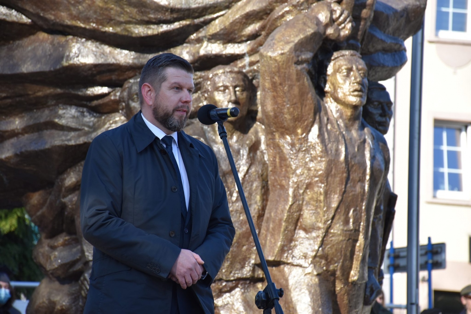 Zdjęcie w galerii na portalu naszwodzislaw.com: Obchody Dnia Niepodległości w Wodzisławiu Śląskim [FOTO] wiadomości z regionu