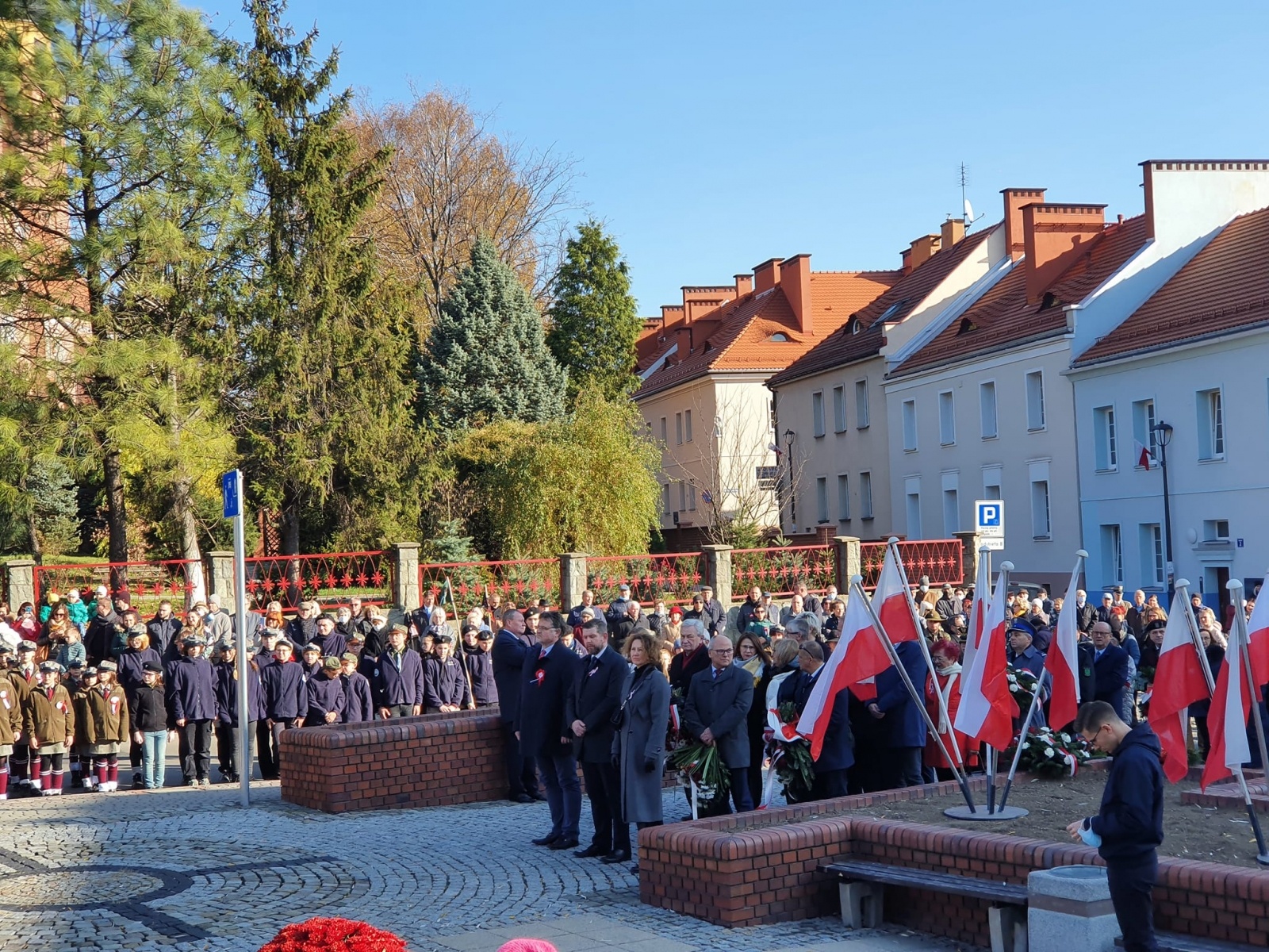 Zdjęcie w galerii na portalu naszwodzislaw.com: Obchody Dnia Niepodległości w Wodzisławiu Śląskim [FOTO] wiadomości z regionu