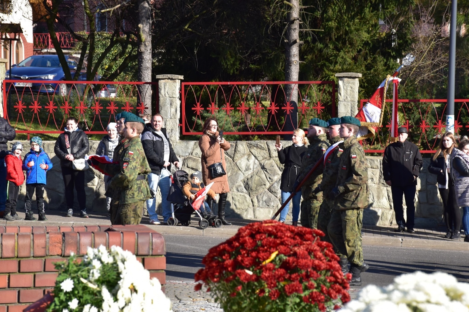 Zdjęcie w galerii na portalu naszwodzislaw.com: Obchody Dnia Niepodległości w Wodzisławiu Śląskim [FOTO] wiadomości z regionu
