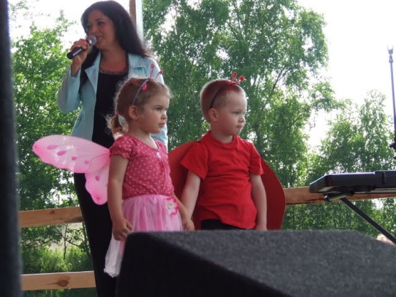 Zdjęcie w galerii na portalu naszwodzislaw.com: Mama, tata i ja - festyn w Zawadzie wiadomości z regionu