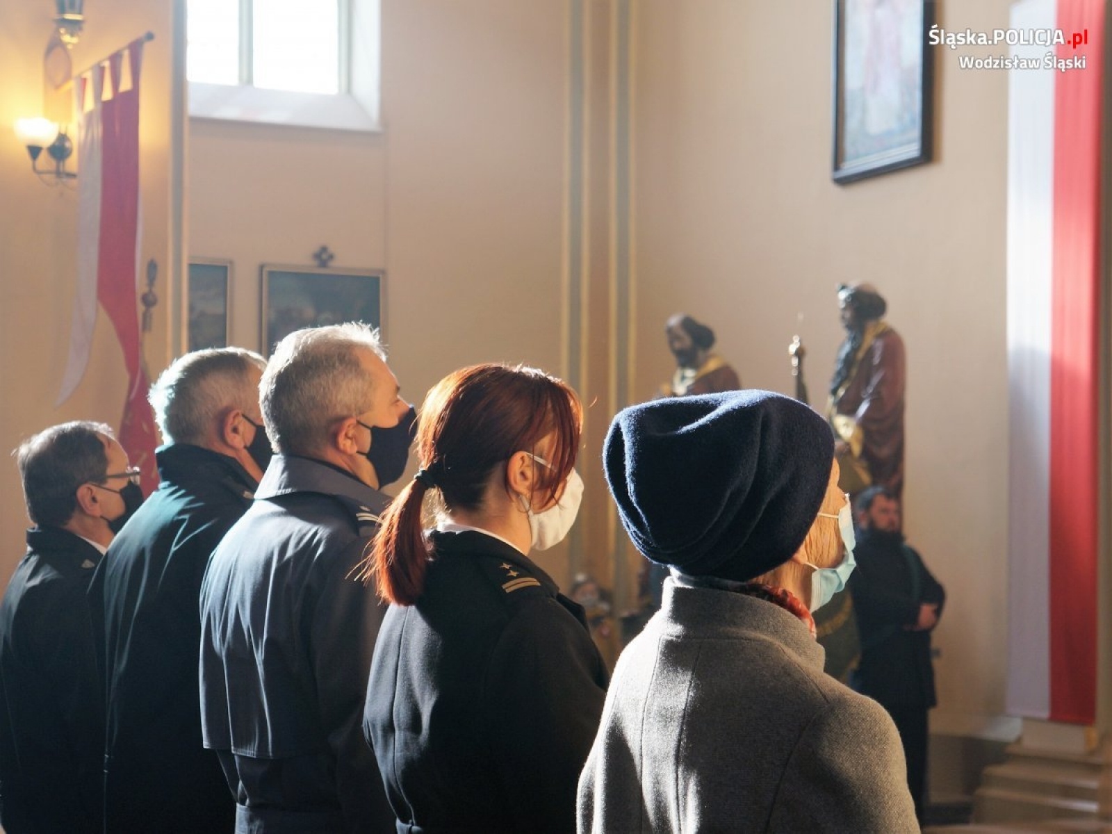 Zdjęcie w galerii na portalu naszwodzislaw.com: Wodzisławski komendant policji na uroczystościach Święta Niepodległości wiadomości z regionu