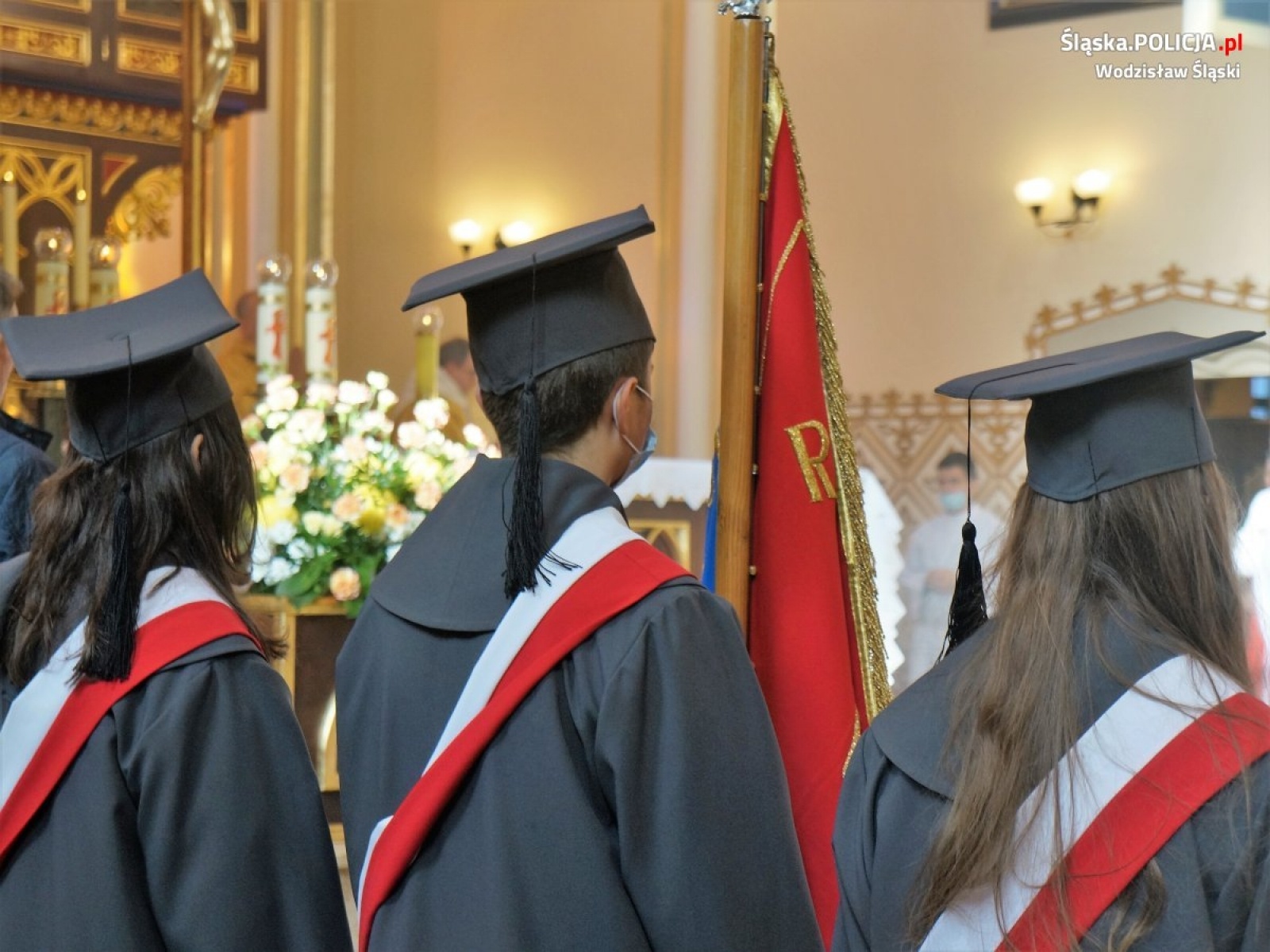 Zdjęcie w galerii na portalu naszwodzislaw.com: Wodzisławski komendant policji na uroczystościach Święta Niepodległości wiadomości z regionu