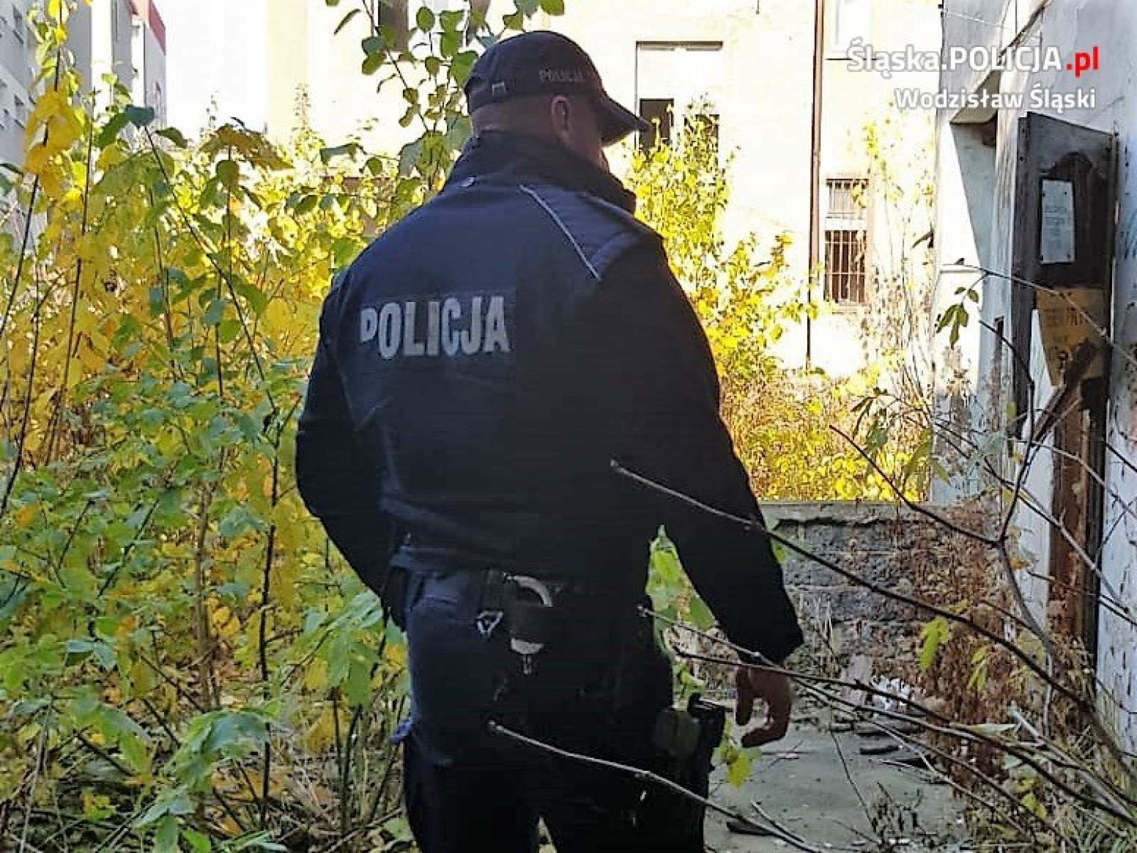 Zdjęcie w galerii na portalu naszwodzislaw.com: Dzielnicowi prowadzą kontrolę pustostanów wiadomości z regionu