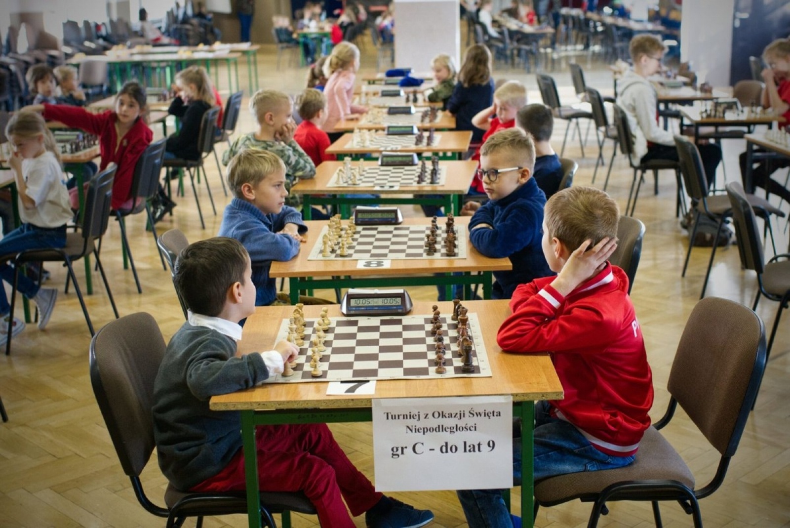 Zdjęcie w galerii na portalu naszwodzislaw.com: Święto Niepodległości uczcili turniejem szachowym wiadomości z regionu