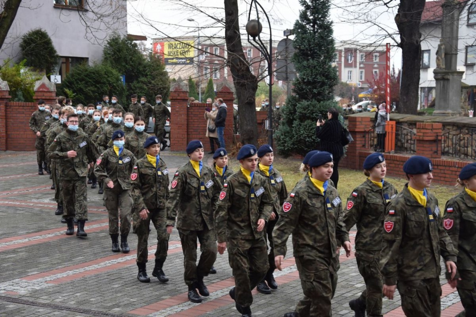 Zdjęcie w galerii na portalu naszwodzislaw.com: Klasy mundurowe z Rydułtów ślubowały [FOTO] wiadomości z regionu