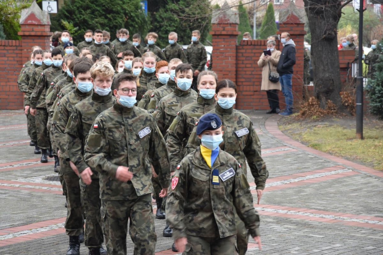 Zdjęcie w galerii na portalu naszwodzislaw.com: Klasy mundurowe z Rydułtów ślubowały [FOTO] wiadomości z regionu
