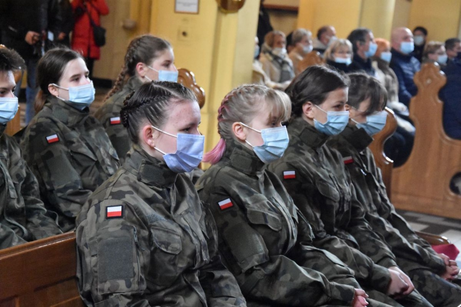 Zdjęcie w galerii na portalu naszwodzislaw.com: Klasy mundurowe z Rydułtów ślubowały [FOTO] wiadomości z regionu