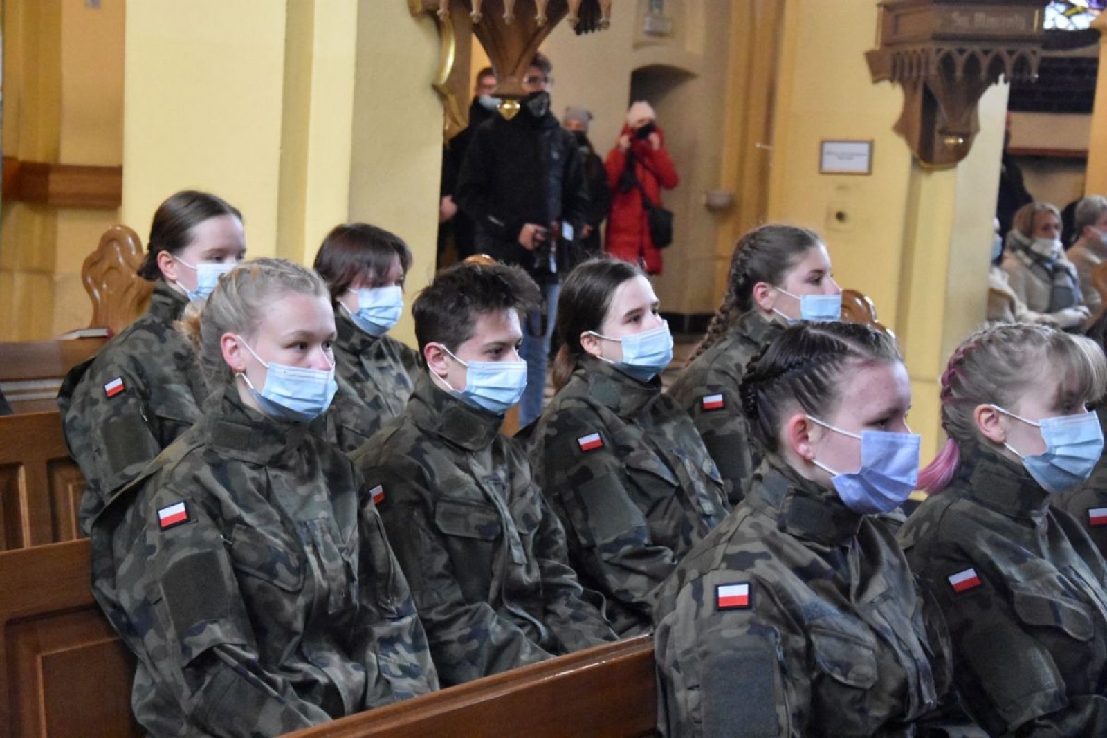 Zdjęcie w galerii na portalu naszwodzislaw.com: Klasy mundurowe z Rydułtów ślubowały [FOTO] wiadomości z regionu