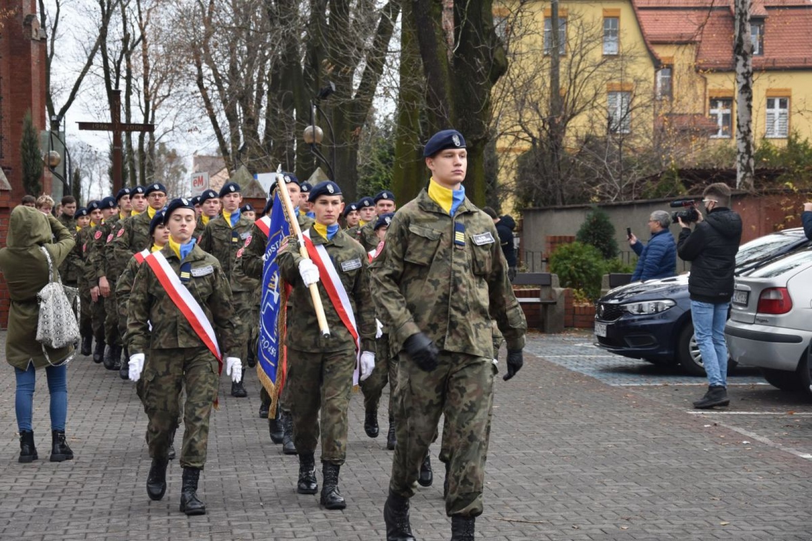 Zdjęcie w galerii na portalu naszwodzislaw.com: Klasy mundurowe z Rydułtów ślubowały [FOTO] wiadomości z regionu