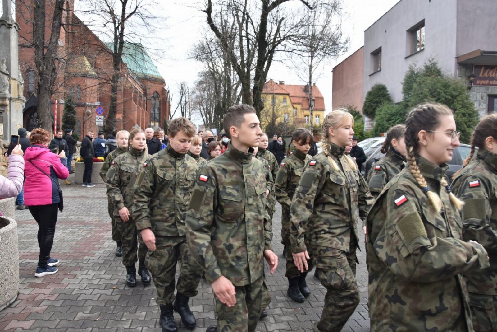 Zdjęcie w galerii na portalu naszwodzislaw.com: Klasy mundurowe z Rydułtów ślubowały [FOTO] wiadomości z regionu